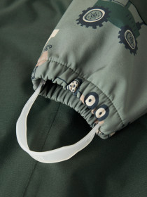 NAME IT Softshell Bib Bukser Alfa08 Balsam Green Machines